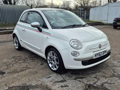 Used Fiat 500 Lounge 69 HP (50 kW) 2012 White Hatchback
