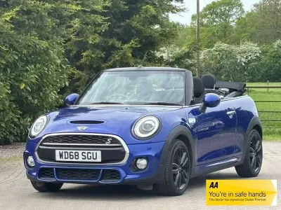 Używany Mini Cooper S Cabriolet 2018 Niebieski Kabriolet