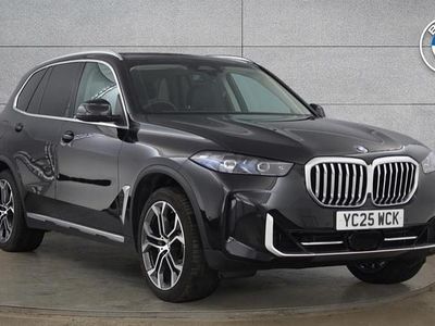 Black Used 2025 BMW X5 xLine SUV | £49,950