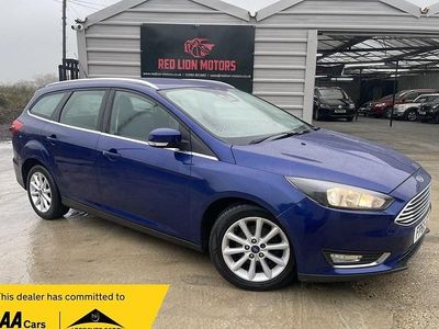 Blue Used 2015 Ford Focus Titanium Estate | £7,199 (Fair price)