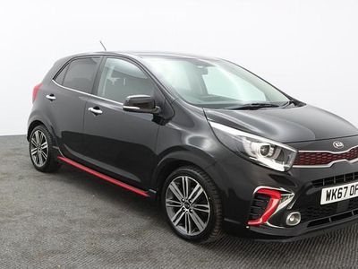 Black Used 2017 Kia Picanto GT-Line S Hatchback | £8,999 (Fair price)