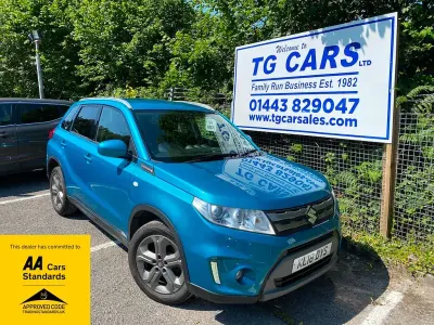 Used Suzuki Vitara SZ-T 120 HP (88 kW) 2018 Turquoise SUV