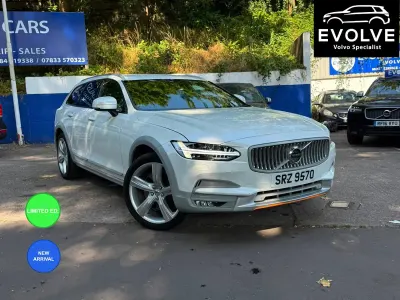 Used Volvo V90 CC Ocean Race 190 HP (139 kW) 2018 White Estate