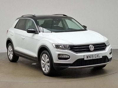 Used VW T-Roc Design 115 HP (84 kW) 2019 White SUV