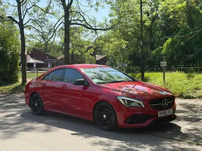 Used Mercedes CLA220 AMG line 2016 Red Coupe