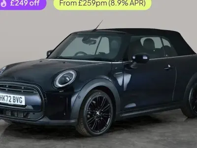 Begagnad Mini Cooper Cabriolet Exclusive 136 HK (100 kW) 2022 Blå Cab