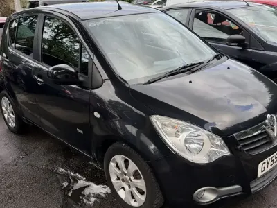 Używany Vauxhall Agila Design Edition 85 KM (62 kW) 2009 Czarny Minivan