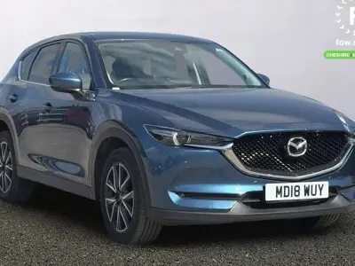 Used Mazda CX-5 Inclusive 150 HP (110 kW) 2018 Blue SUV