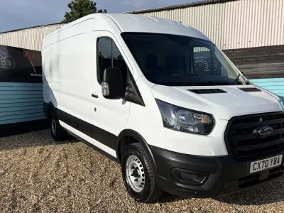 Used Ford Transit S 130 HP (95 kW) 2020 White Van