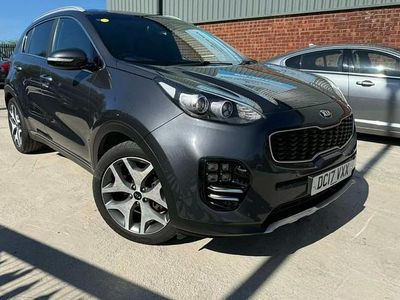 Used Kia Sportage GT-Line 114 HP (83 kW) 2017 Silver SUV