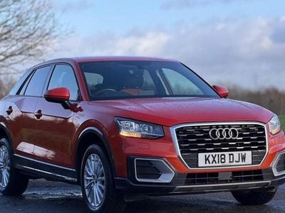 Used Audi Q2 Design 115 HP (84 kW) 2018 Orange SUV