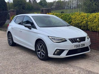 Used Seat Ibiza XCELLENCE 115 HP (84 kW) 2019 White Hatchback