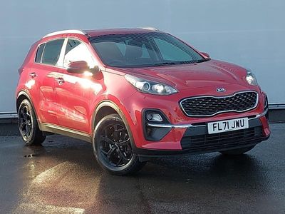 Used Kia Sportage 116 HP (85 kW) 2021 Red SUV