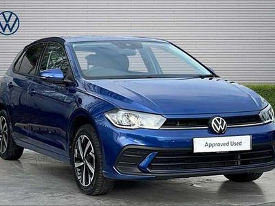 Used VW Polo Match 95 HP (69 kW) 2025 Blue Hatchback