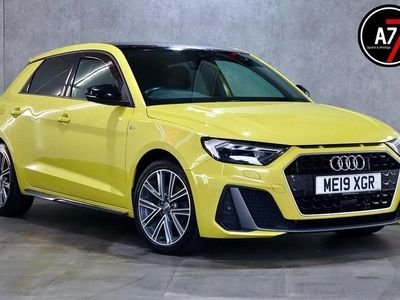 Used Audi A1 Sportback S-Line 116 HP (85 kW) 2019 Yellow Hatchback