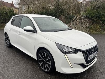 White Used 2020 Peugeot 208 Allure Hatchback | £11,750 (Fair price)