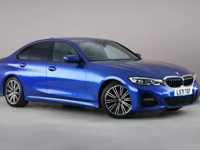 Used BMW 320 M Sport 184 HP (135 kW) 2021 Blue Sedan