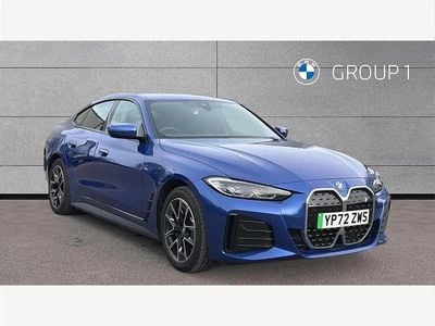 Used BMW i4 M Sport 250 kW (340 HP) 2022 Blue Sedan