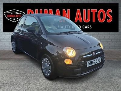 Black Used 2012 Fiat 500 Pop Hatchback | £2,495 (Good price)