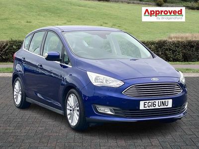 Used Ford C-MAX Titanium 120 HP (88 kW) 2016 Blue MPV