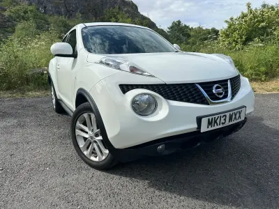 Used Nissan Juke Acenta 117 HP (86 kW) 2013 White SUV