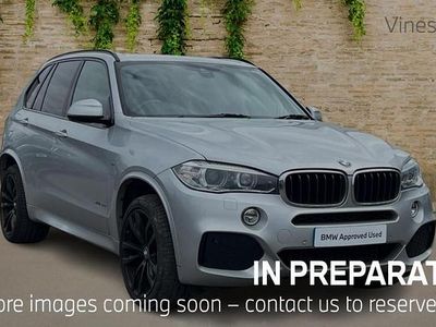 Used BMW X5 M Sport 254 HP (186 kW) 2018 Silver SUV