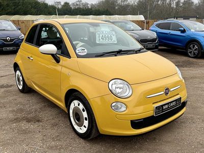 Used Fiat 500 69 HP (50 kW) 2014 Yellow Hatchback