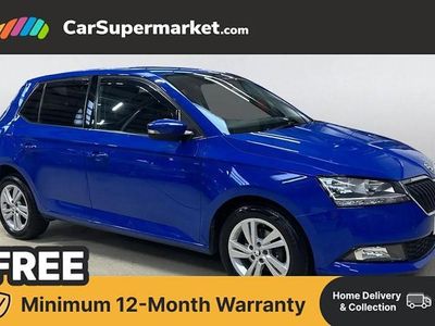 Blue Used 2020 Skoda Fabia SE Hatchback | £9,397 (Fair price)
