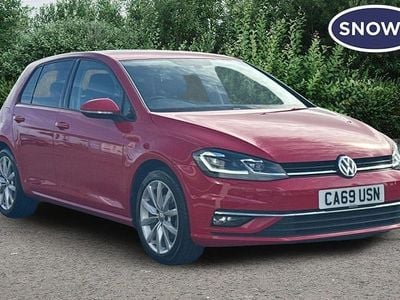 Used VW Golf VII GT 150 HP (110 kW) 2020 Red Hatchback