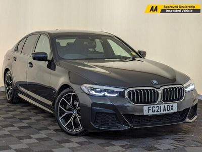 used BMW 520 5 Series 2.0 d MHT M Sport Steptronic xDrive Euro 6 (s/s) 4dr SERVICE HISTORY REVERSE CAMERA Saloon