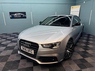 Used Audi A5 Black Edition 190 HP (139 kW) 2016 Silver Coupe