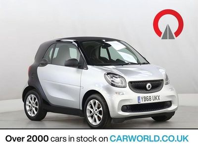 Black Used 2018 Smart ForTwo Coupé Passion Coupe | £3,790 (Fair price)