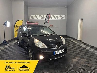Used Nissan Note N-TEC 110 HP (80 kW) 2011 Black Hatchback