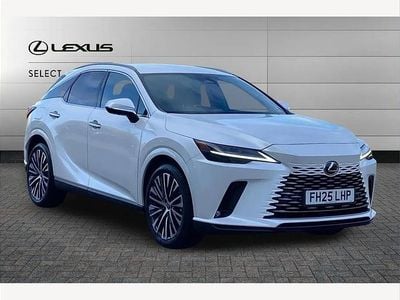 White Used 2025 Lexus RX450h+ SUV | £52,990 (Fair price)