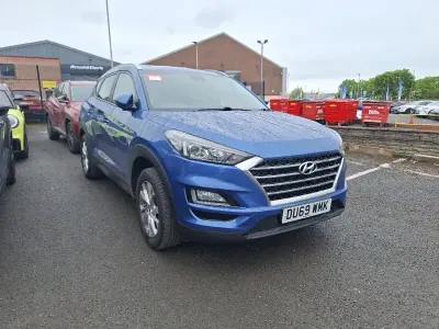 Używany Hyundai Tucson SE 132 KM (97 kW) 2019 Niebieski SUV