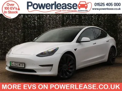 Used Tesla Model 3 Performance 82 kW (112 HP) 2022 White Sedan