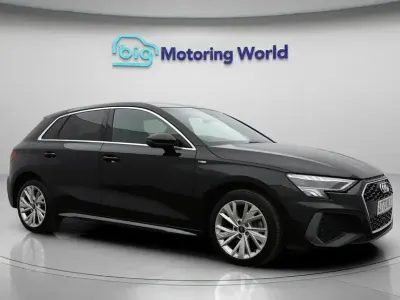 Used Audi A3 Sportback S-Line 204 HP (150 kW) 2023 Black Hatchback