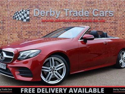 Used Mercedes E400 AMG line 2017 Red Cabriolet