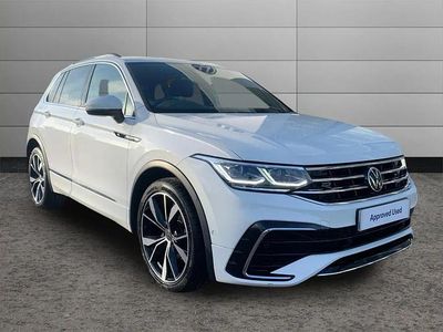 Used VW Tiguan R-line 150 HP (110 kW) 2022 White SUV