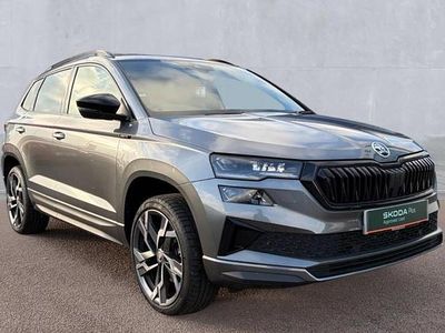 Used Skoda Karoq SportLine 150 HP (110 kW) 2024 Grey SUV