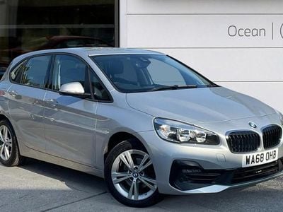 Used BMW 218 Active Tourer Sport Line 138 HP (101 kW) 2019 Silver MPV