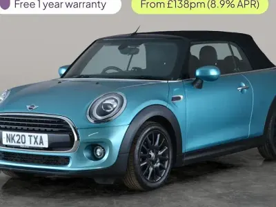 Used Mini Cooper Cabriolet Classic 136 HP (100 kW) 2020 Turquoise Cabriolet