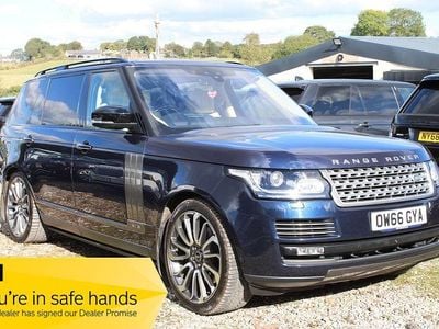 Blue Used 2017 Land Rover Range Rover Autobiography SUV | £34,950 (Expensive)