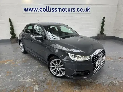 Used Audi A1 Sportback S-Line 125 HP (91 kW) 2018 Grey Hatchback