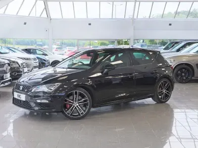 Used Seat Leon CUPRA 300 HP (220 kW) 2017 Black Hatchback