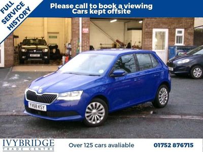Blue Used 2019 Skoda Fabia Hatchback | £7,750 (Good price)