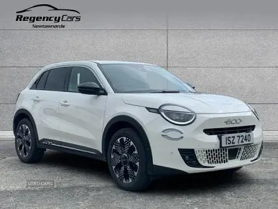 Uusi Fiat 600 La Prima 2025 Valkoinen Katumaasturi