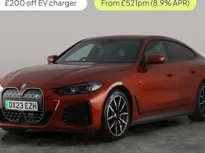 Used BMW i4 M Sport 250 kW (340 HP) 2023 Orange Sedan