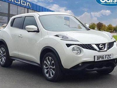 Used Nissan Juke Tekna 110 HP (80 kW) 2016 White SUV