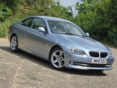 Used BMW 320 Performance 184 HP (135 kW) 2010 Blue Coupe